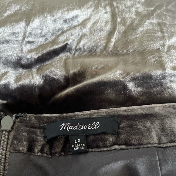 Madewell Velvet Ruffle Skirt - Picture 6 of 10